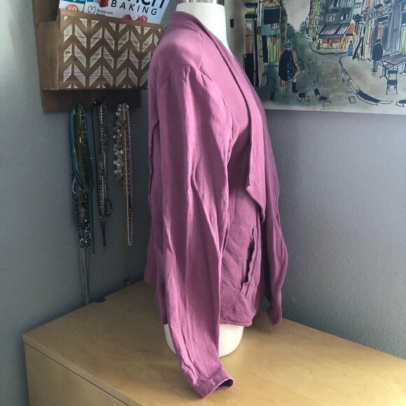 Caslon Open Front Peplum Back Cardigan - Picture 5 of 11